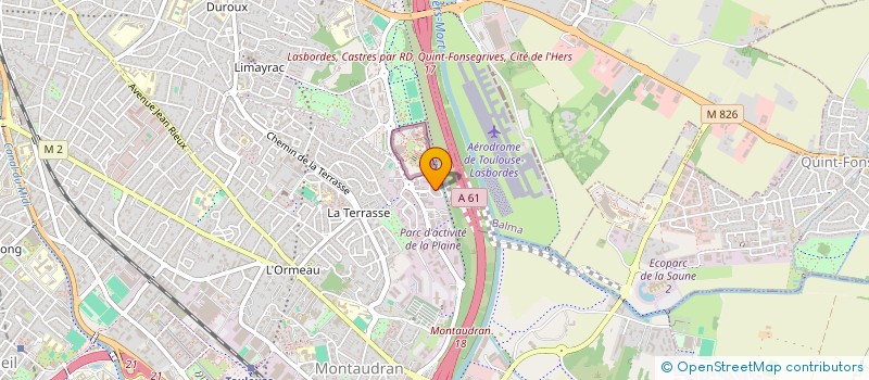 localisation de l'entreprise FINANCIERE ELITE à TOULOUSE