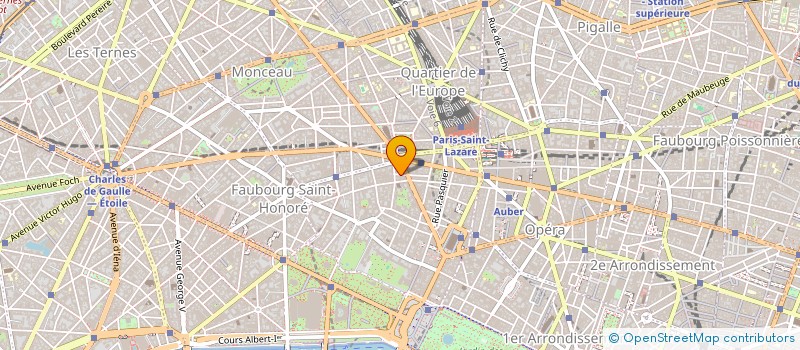 localisation de l'entreprise FINANCIERE EURO ALLIANCE  PARIS