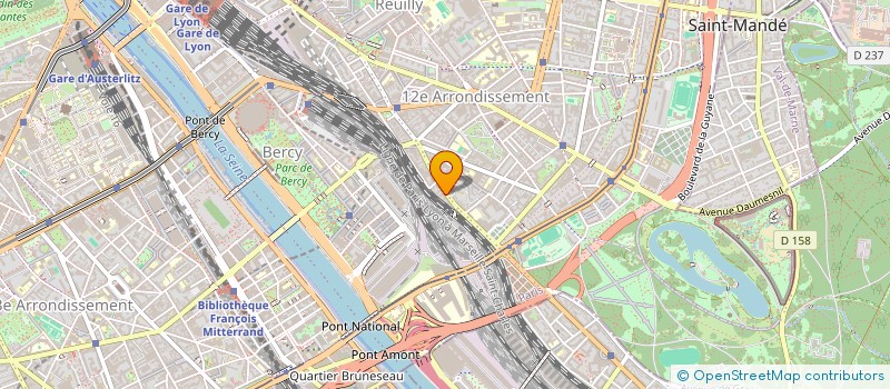 localisation de l'entreprise FINANCIERE EUROGLASS à CLICHY