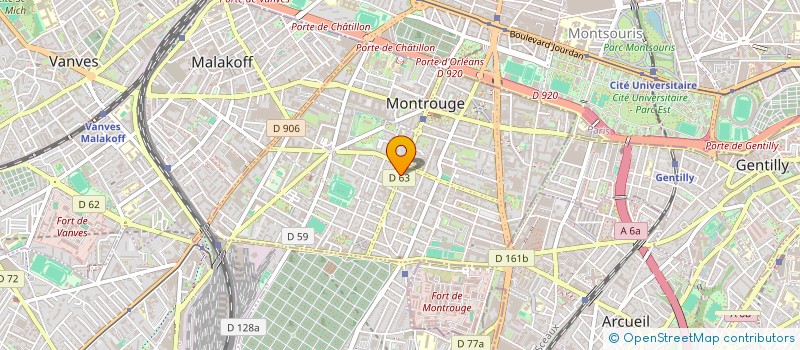 localisation de l'entreprise FINANCIERE EUROPEENNE DES FROMAGES à MONTROUGE