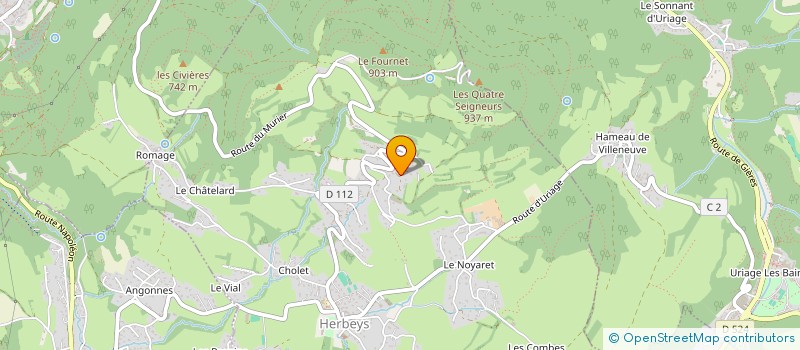 localisation de l'entreprise FINANCIERE EYBENS  HERBEYS