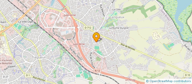 localisation de l'entreprise FINANCIERE F BERTHELOT  LANGUEUX