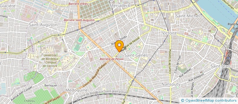 localisation de l'entreprise FINANCIERE FACTORY II  BORDEAUX