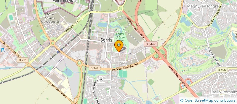 localisation de l'entreprise FINANCIERE FARNESE  COUPVRAY