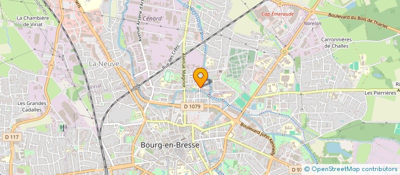 localisation de l'entreprise FINANCIERE FELIX à BOURG-EN-BRESSE