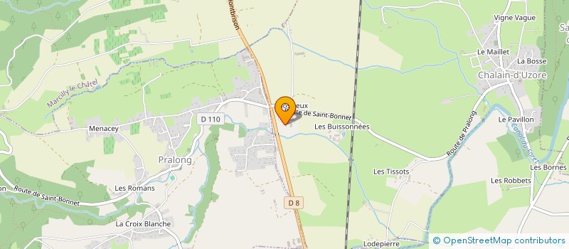 localisation de l'entreprise FINANCIERE FELIX  MONTBRISON