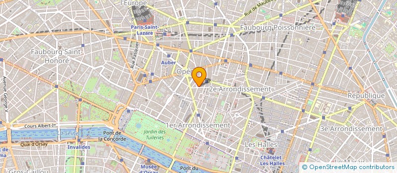 localisation de l'entreprise FINANCIERE FINAXIS  PARIS