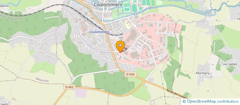 localisation de l'entreprise FINANCIERE FOENIX à COULOMMIERS