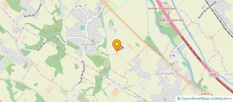 localisation de l'entreprise FINANCIERE FOISSAC  DEYME