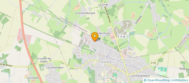 localisation de l'entreprise FINANCIERE FORESTRIES à COUERON
