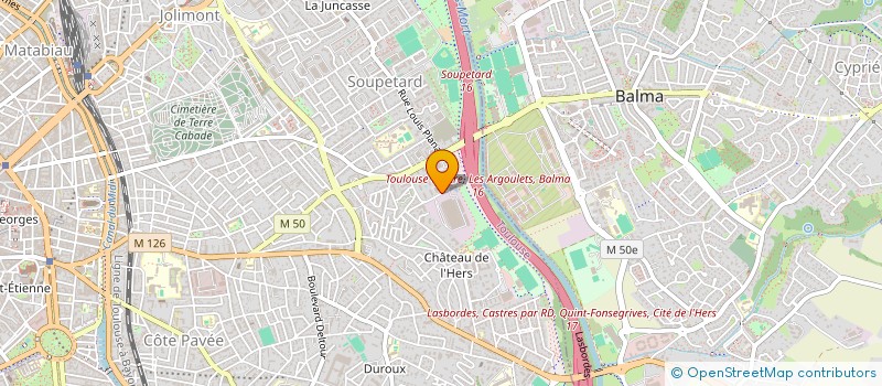 localisation de l'entreprise FINANCIERE FORT à TOULOUSE