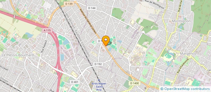 localisation de l'entreprise FINANCIERE FRANCO à SAINT-PRIX