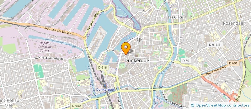 localisation de l'entreprise FINANCIERE FRANCOIS à DUNKERQUE