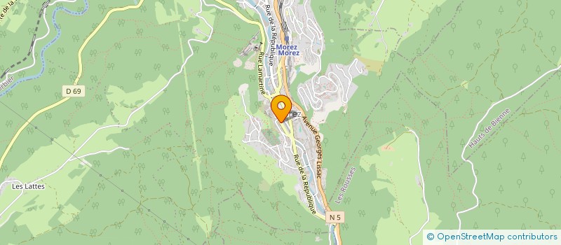 localisation de l'entreprise FINANCIERE FRANCOIS LUQUOT à HAUTS DE BIENNE