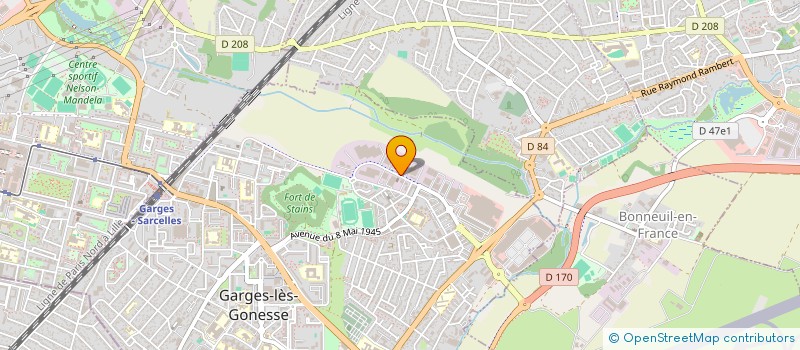 localisation de l'entreprise FINANCIERE G C à GARGES-LES-GONESSE