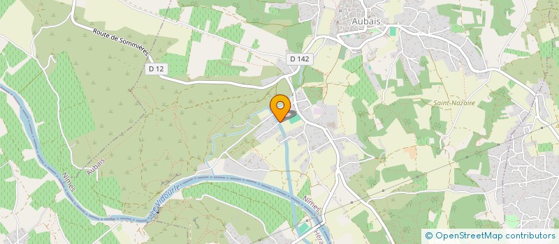 localisation de l'entreprise FINANCIERE GAJA  AUBAIS