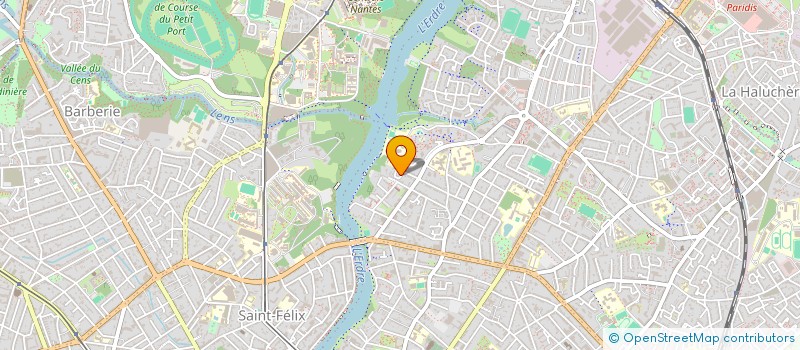 localisation de l'entreprise FINANCIERE GAOMA à NANTES