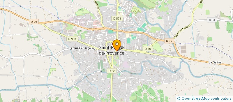localisation de l'entreprise FINANCIERE GARCIN à SAINT-REMY-DE-PROVENCE