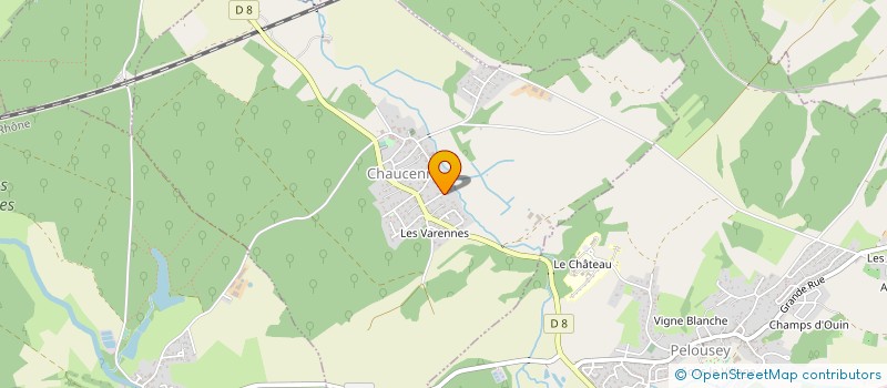 localisation de l'entreprise FINANCIERE GARNY  CHAUCENNE