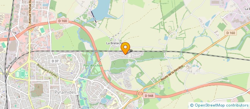 localisation de l'entreprise FINANCIERE GAUDIN à LA ROCHE-SUR-YON