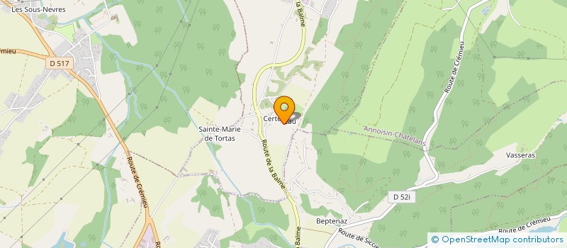 localisation de l'entreprise FINANCIERE GBI  LEYRIEU