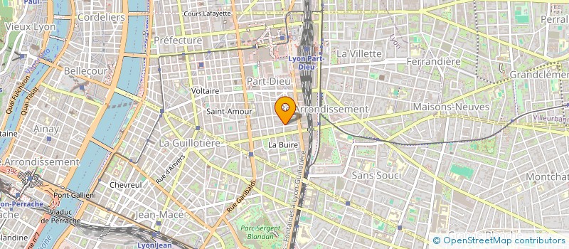 localisation de l'entreprise FINANCIERE GD  LYON