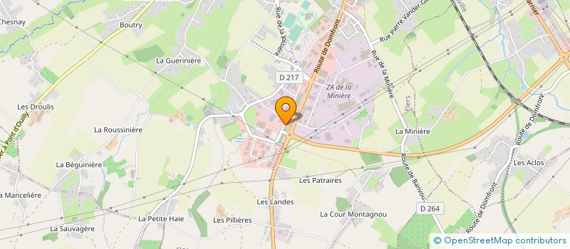 localisation de l'entreprise FINANCIERE GILLES à FLERS