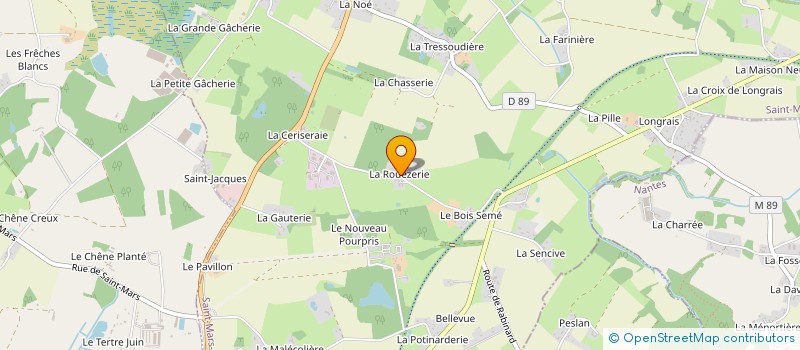 localisation de l'entreprise FINANCIERE GIRAULT à SAINT-MARS-DU-DESERT
