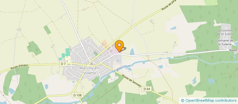 localisation de l'entreprise FINANCIERE GIROIX à LA FERTE-SAINT-AUBIN