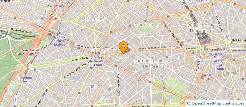 localisation de l'entreprise FINANCIERE GM  PARIS