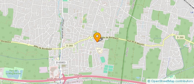 localisation de l'entreprise FINANCIERE GO-LIME à GUJAN-MESTRAS