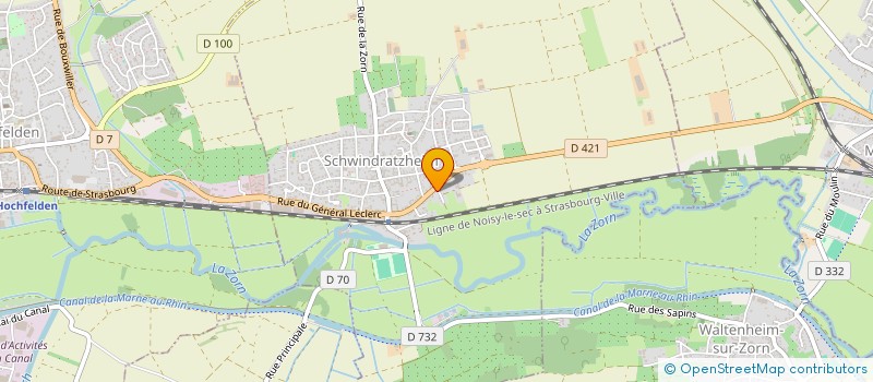 localisation de l'entreprise FINANCIERE GONCALVES  ROHR