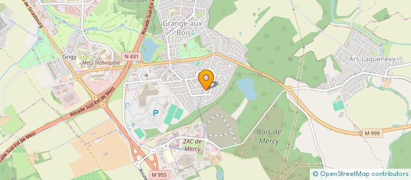 localisation de l'entreprise FINANCIERE GRAND EST  METZ