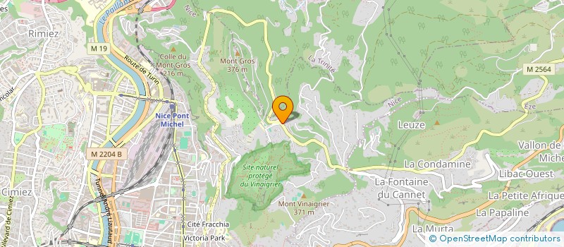 localisation de l'entreprise FINANCIERE GRANDE CORNICHE à NICE