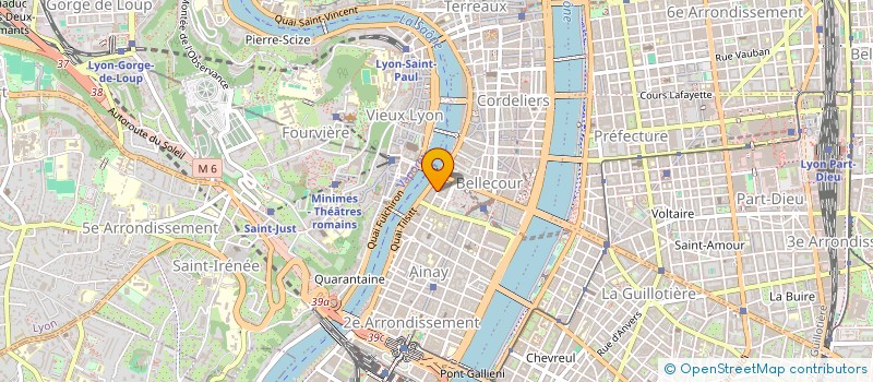 localisation de l'entreprise FINANCIERE GRENETTE à LYON