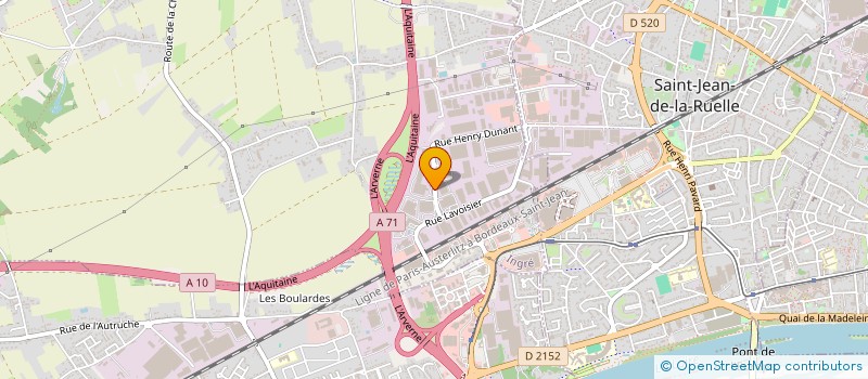 localisation de l'entreprise FINANCIERE GROUPE BERTON à INGRE