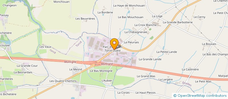 localisation de l'entreprise FINANCIERE GROUPE OKWIND  TORCE