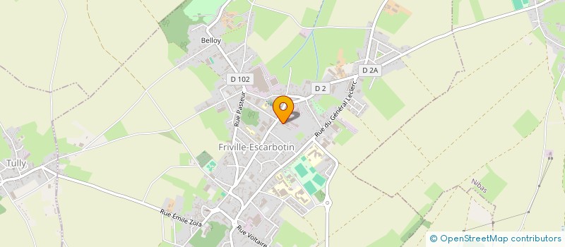 localisation de l'entreprise FINANCIERE GUARESCHI  FRIVILLE-ESCARBOTIN