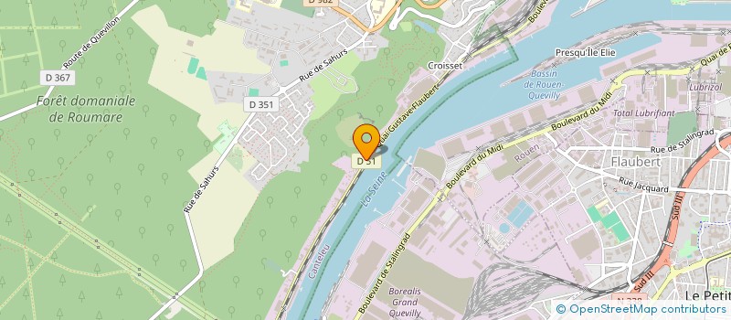 localisation de l'entreprise FINANCIERE GUELLE à CANTELEU