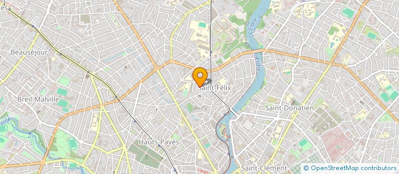 localisation de l'entreprise FINANCIERE GUIST'HAU à NANTES