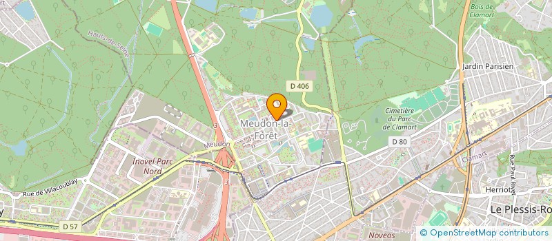 localisation de l'entreprise FINANCIERE HAAS  MEUDON