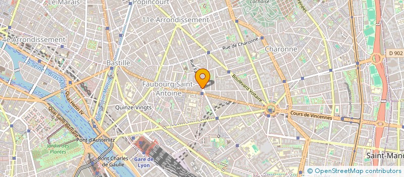 localisation de l'entreprise FINANCIERE HARIE  PARIS