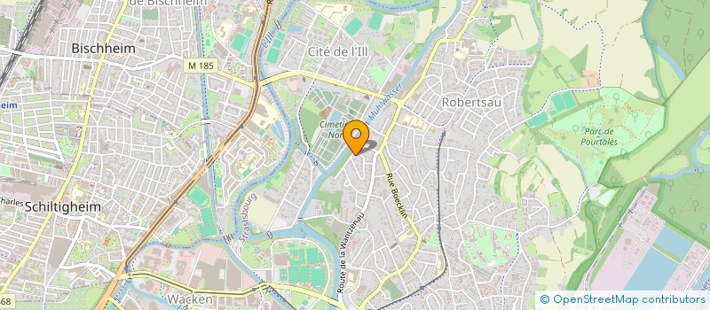 localisation de l'entreprise FINANCIERE HAUSER à STRASBOURG