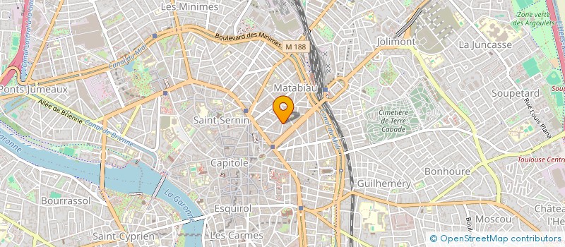 localisation de l'entreprise FINANCIERE HELIOT  TOULOUSE