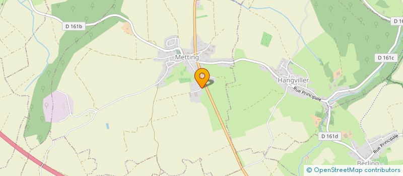 localisation de l'entreprise FINANCIERE HELMSTETTER  METTING