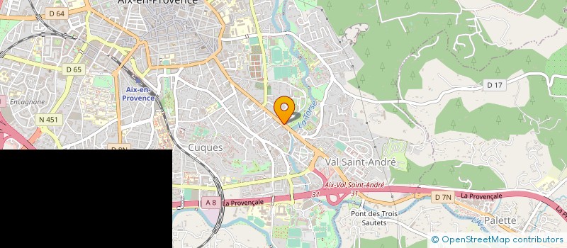 localisation de l'entreprise FINANCIERE HOUPIKIAN à AIX-EN-PROVENCE