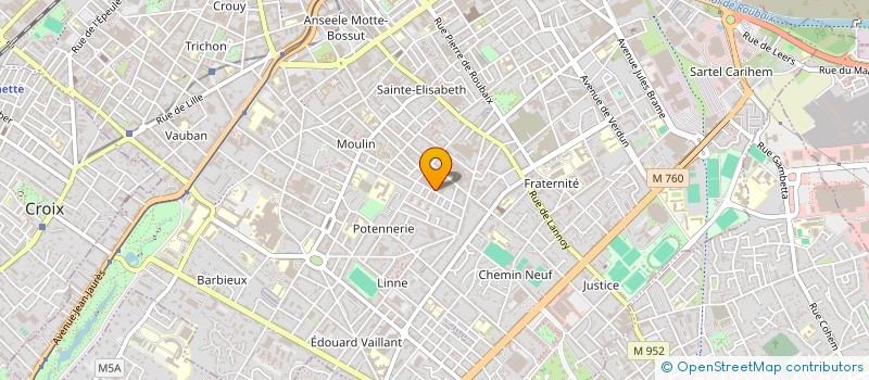 localisation de l'entreprise FINANCIERE I.N.F à HEM
