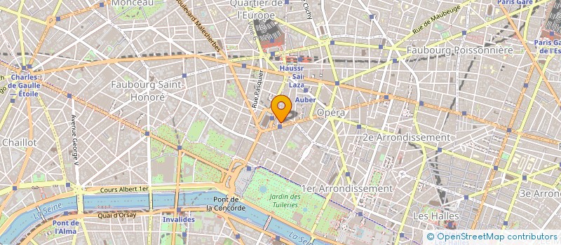 localisation de l'entreprise FINANCIERE IDAT  PARIS