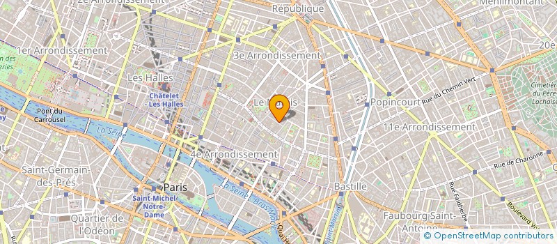 localisation de l'entreprise FINANCIERE IKKS  PARIS