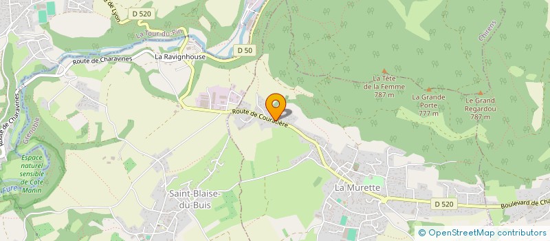 localisation de l'entreprise FINANCIERE ILE CORDEE  LA MURETTE